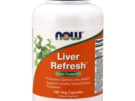 Liver Refresh, Value Size, 180 Veg Capsules, NOW Foods Hot on Sale