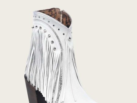 Ankle white bootie Online Sale