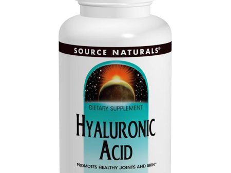 Hyaluronic Acid 50 mg, 30 Capsules, Source Naturals Online now