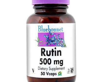 Rutin 500 mg, 50 Vcaps, Bluebonnet Nutrition For Discount