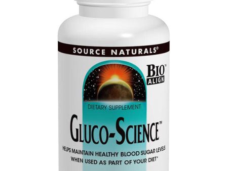 Gluco-Science for Healthy Blood Sugar Levels, 180 Tablets, Source Naturals Online