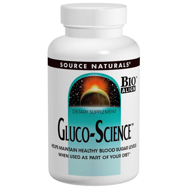 Gluco-Science for Healthy Blood Sugar Levels, 180 Tablets, Source Naturals Online