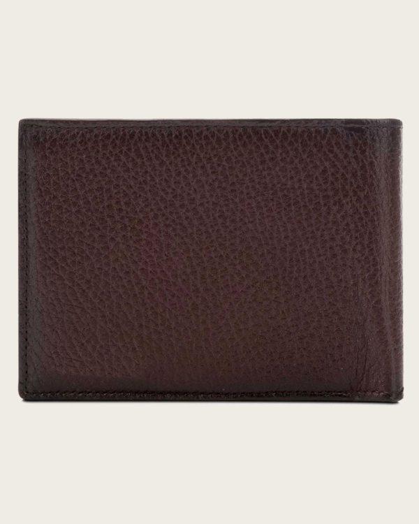 Brown bifolf deer wallet For Discount