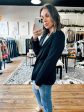 Zoe Knit Sleeve Blazer- 2 Colors For Cheap