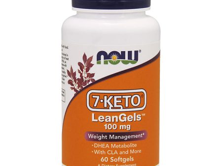 7-Keto LeanGels 100 mg, Plus CLA & More, 60 Softgels, NOW Foods on Sale