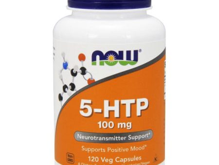 5-HTP 100 mg Vegetarian 120 Vcaps (5HTP), NOW Foods Cheap