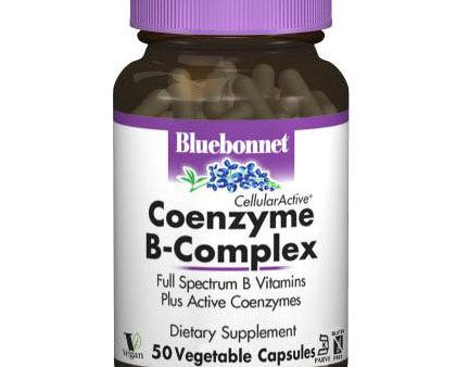 Cellular Active Coenzyme B-Complex, 50 Vegetable Capsules, Bluebonnet Nutrition For Discount