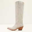 The Laramie Stretch Fit Boot in Ivory For Discount