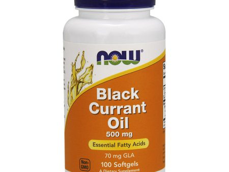 Black Currant Oil 500mg 100 Softgels, NOW Foods For Discount