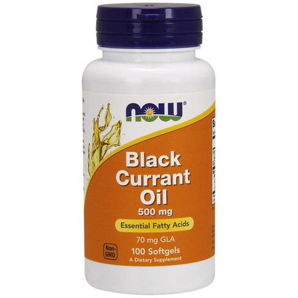 Black Currant Oil 500mg 100 Softgels, NOW Foods For Discount