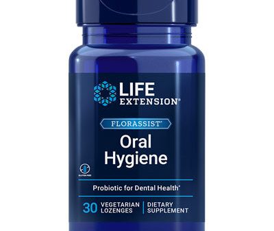 FLORASSIST Oral Hygiene, Probiotic for Dental Health, 30 Vegetarian Lozenges, Life Extension For Sale