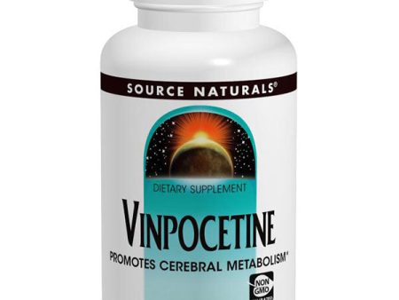 Vinpocetine 10mg 60 tabs from Source Naturals on Sale