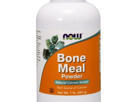 Bone Meal Powder 16 oz, NOW Foods Discount