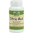 Citric Acid, Sprouting Aid, 4 oz, NOW Foods Supply