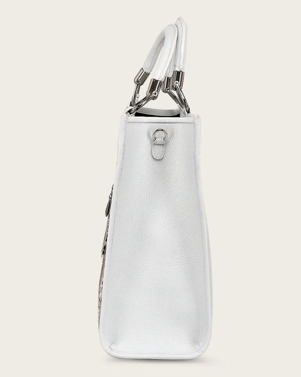 White tote handbag Fashion