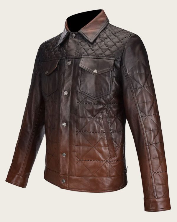 Faded Brown jacket For Discount