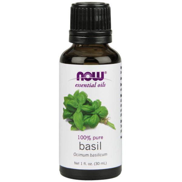 Basil Oil, Essential Oil 1 oz. from NOW Foods on Sale