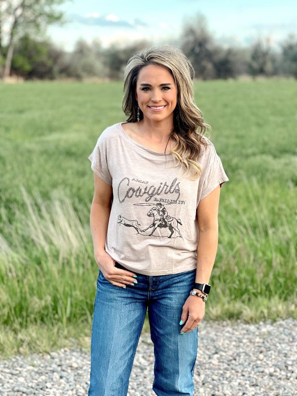 The Cowgirls Tee For Cheap