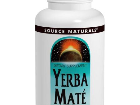 Yerba Mate Standardized Extract 600 mg, 90 Tablets, Source Naturals Online Hot Sale