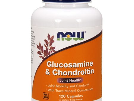 Glucosamine & Chondroitin with Trace Minerals, 120 Capsules, NOW Foods Online