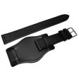 22mm Black German Military BUND Leatherstrap by Arctos-Elite® Discount