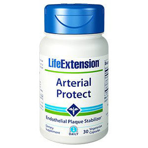 Arterial Protect, Endothelial Plaque Stabilizer, 30 Vegetarian Capsules, Life Extension on Sale