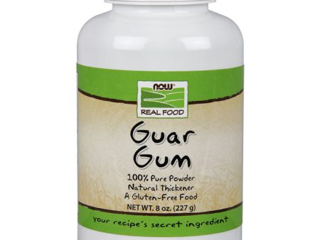 Guar Gum Powder, Natural Thickener, 8 oz, NOW Foods For Discount