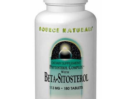 Beta Sitosterol 113mg (formerly Phytosterol Complex) 180 tabs from Source Naturals Online Sale