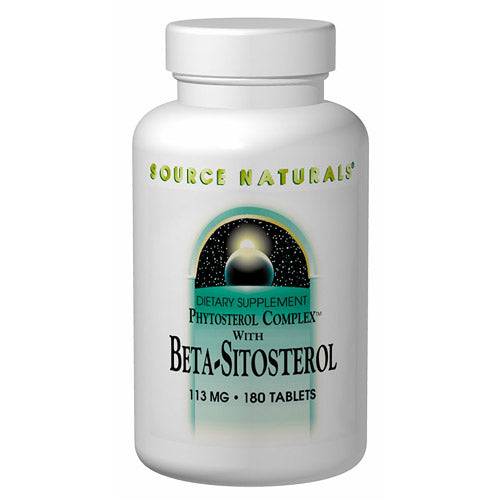 Beta Sitosterol 113mg (formerly Phytosterol Complex) 180 tabs from Source Naturals Online Sale