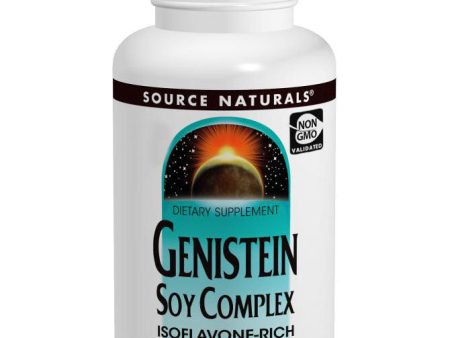 Genistein Soy Complex, Isoflavone Rich, 120 Tablets, Source Naturals Online now