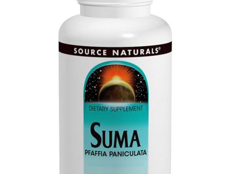 Suma from Brazil 500mg 24 tabs from Source Naturals Supply