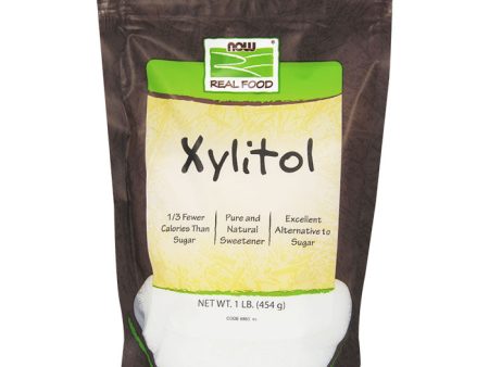 Xylitol Powder, Natural Sweetener, 1 lb, NOW Foods Sale