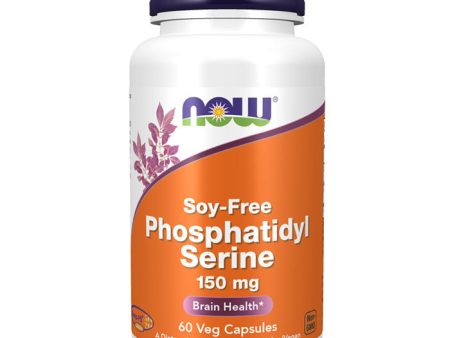 Phosphatidyl Serine 150 mg, Soy-Free, 60 Veg Capsules, NOW Foods on Sale