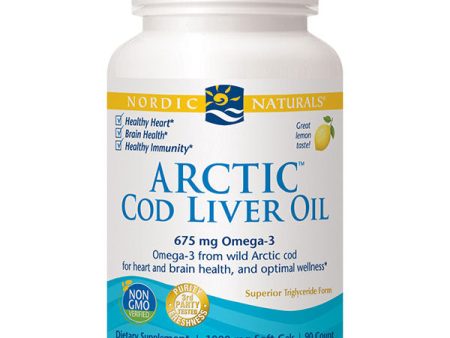 Arctic Cod Liver Oil 90 Capsules, Nordic Naturals Fashion