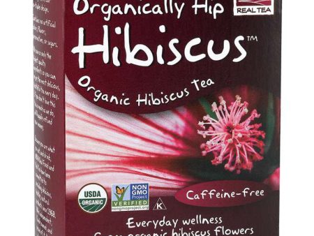 Organically Hip Hibiscus Tea, 24 Tea Bags, NOW Foods Online now