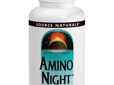 Amino Night, Nighttime Amino Acid, 60 Tablets, Source Naturals Online Sale