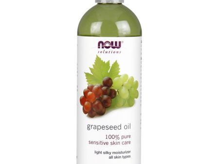 Grapeseed Oil, Grape Seed Skin Care Oil, 16 oz, NOW Foods For Discount