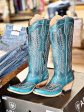 The Casanova Boot in Turquoise Hot on Sale