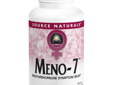 Meno-7, With EstroG-100, 30 Vegetarian Capsules, Source Naturals For Discount