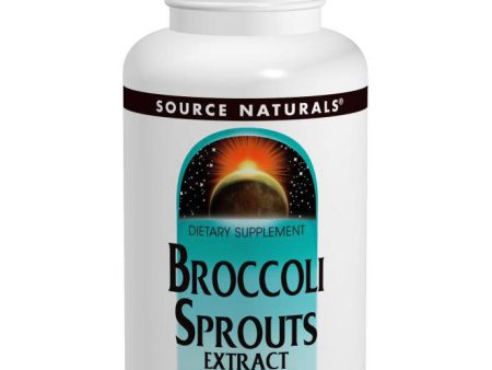 Broccoli Sprouts Extract 30 tabs from Source Naturals on Sale