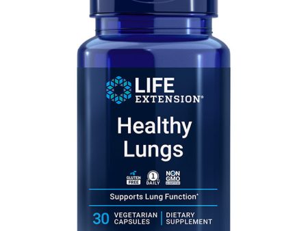 Healthy Lungs, 30 Vegetarian Capsules, Life Extension Online now