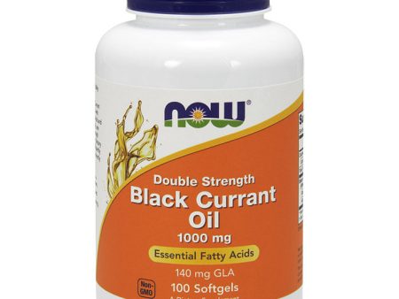 Black Currant Oil 1000 mg, 100 Softgels, NOW Foods Discount