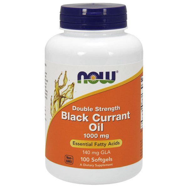 Black Currant Oil 1000 mg, 100 Softgels, NOW Foods Discount