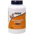 Glucosamine & MSM, Value Size, 180 Veg Capsules, NOW Foods Online