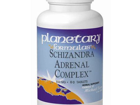 Schizandra (Wu Wei Zi) Adrenal Complex 120 tabs, Planetary Herbals For Discount