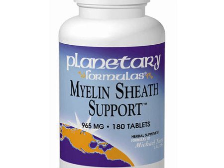 Myelin Sheath Support 90 tabs, Planetary Herbals Fashion