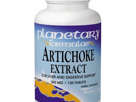 Artichoke Extract Full Spectrum 500mg 60 tabs, Planetary Herbals Fashion