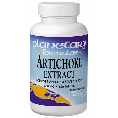 Artichoke Extract Full Spectrum 500mg 60 tabs, Planetary Herbals Fashion