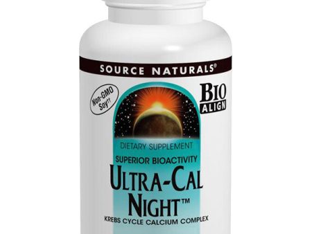 Ultra-Cal Night Calcium Complex, 120 Tablets, Source Naturals Sale