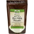 Non-Fat Dry Milk Powder, Organic, 12 oz, NOW Foods Hot on Sale